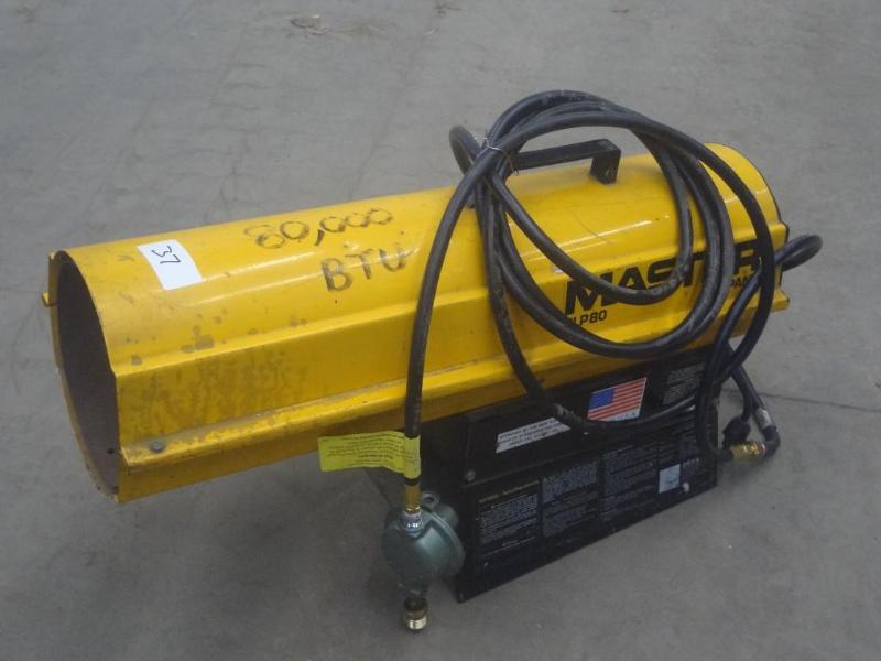 lot 37 image: Master BLP80 LP Heater, 80000 BTU, ...