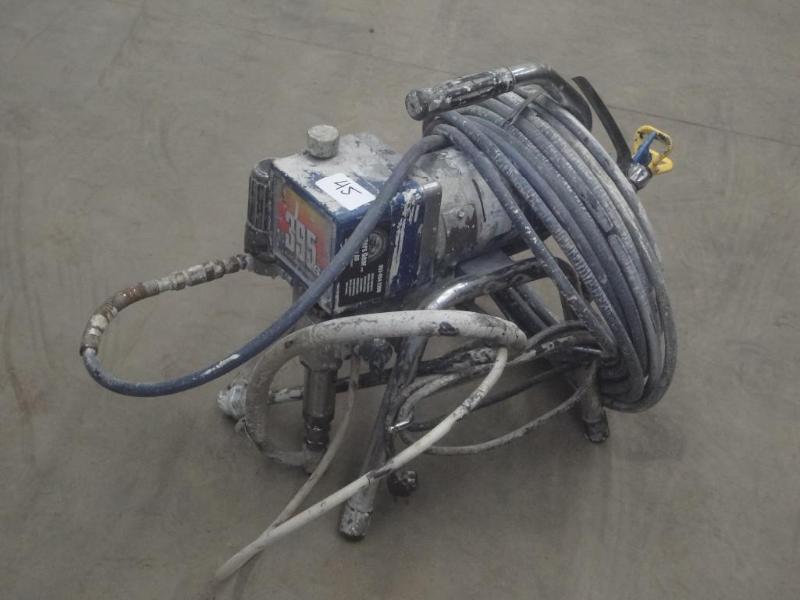 lot 45 image: Graco 395-ST Electric Paint Sprayer...