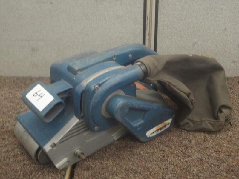 lot 64 image: Bosch Belt Sander With Collection B...