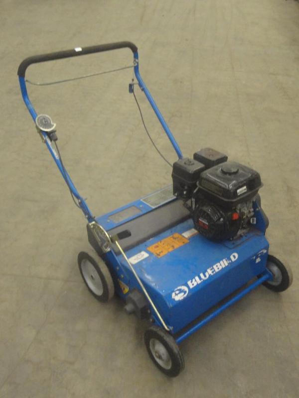 lot 7 image: Bluebird 24" Power Rake, Honda...
