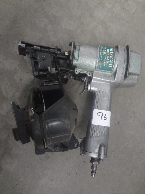 lot 96 image: Hitachi Pneumatic Coil Roofing Nail...