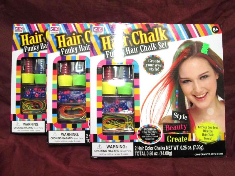 Lot of 3 CK Fashion Hair Chalk se...