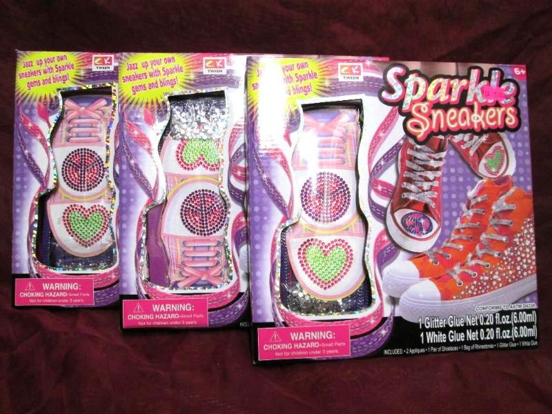 Lot of 3 CK Fashion Sparkle Sneake...