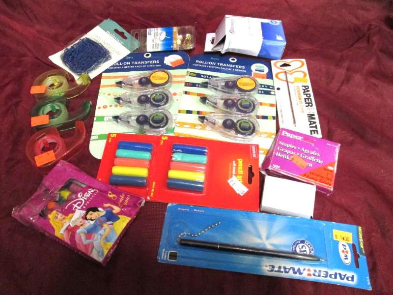 Lot of miscellaneous office supplie...
