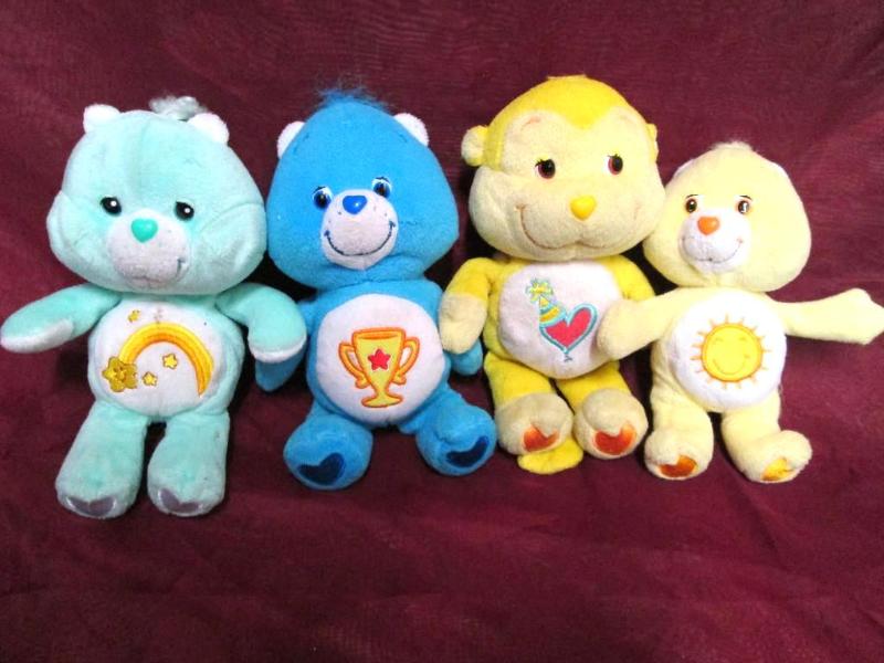 Lot of small Care Bears....