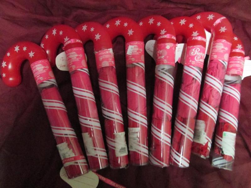 Lot of 8 Panty Canes. Each cane h...