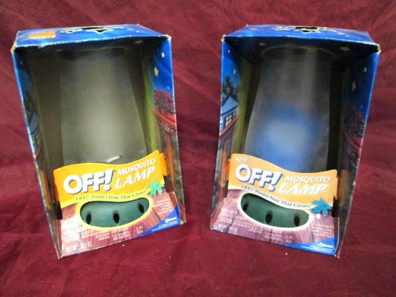 Pair of OFF Mosquito lamps. New in...