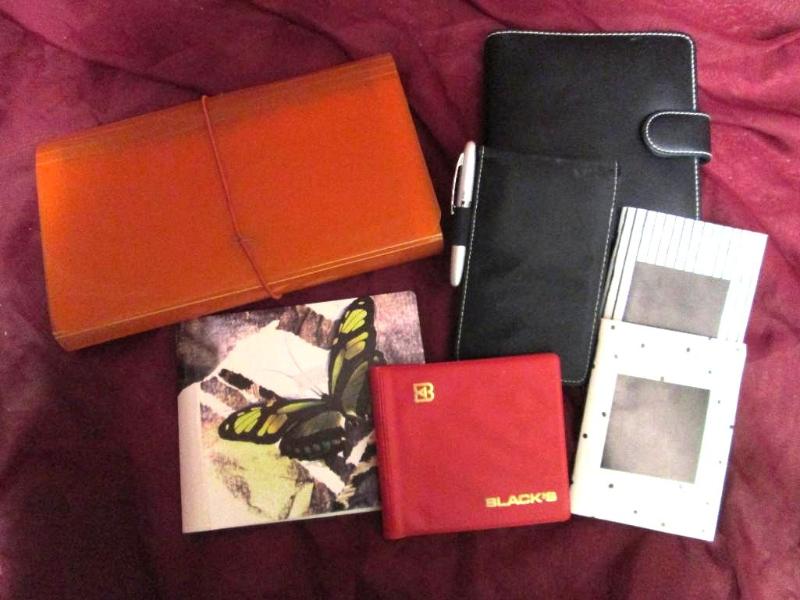 Lot of files, notebooks, day planne...