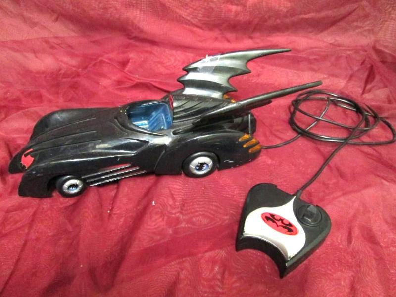 Wired remote control Batman car in ...