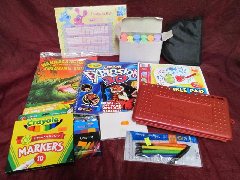 Lot of new childrens activity item...