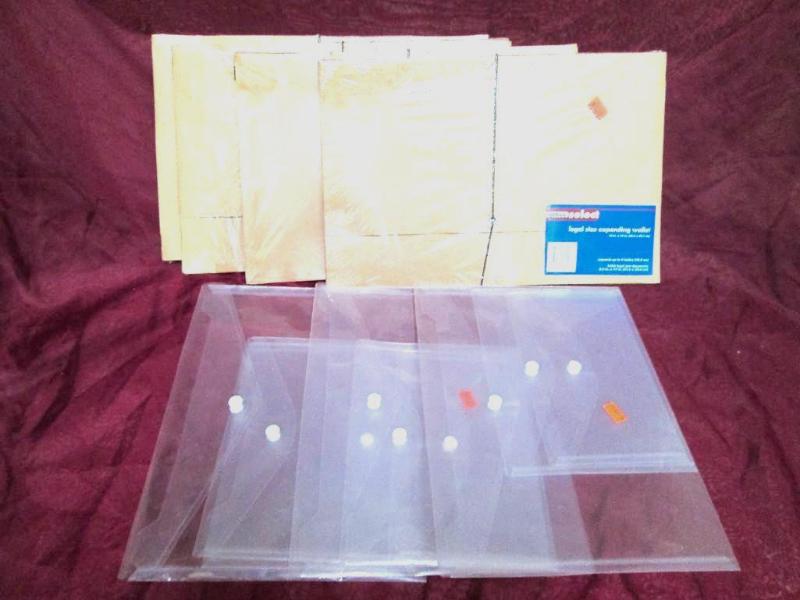 Lot of 3 legal size expanding files...