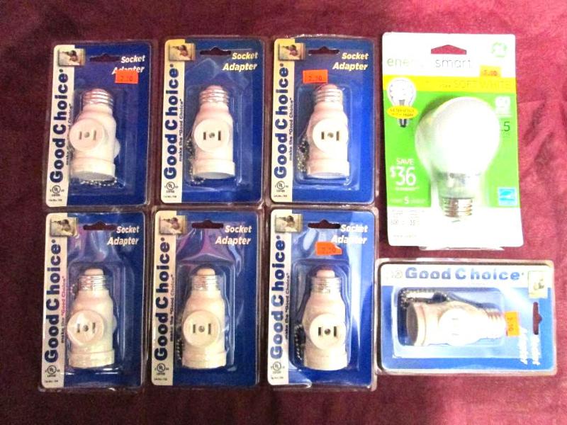Lot of Good Choice socket adapters....