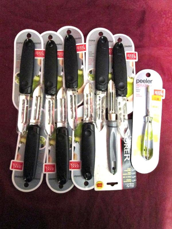 Lot of 10 vegetable peelercorer to...