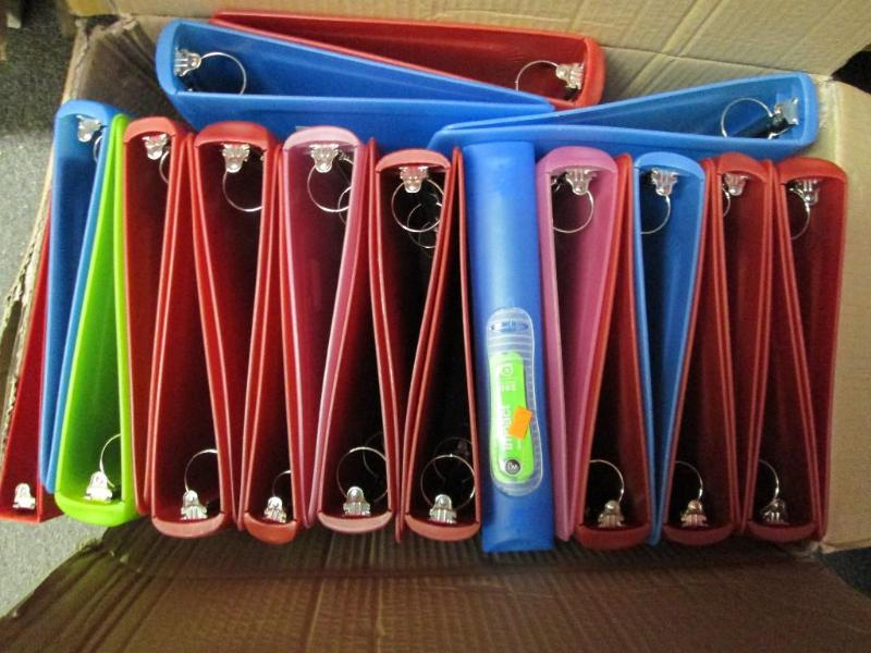 Lot of approximately 20 2 binders....
