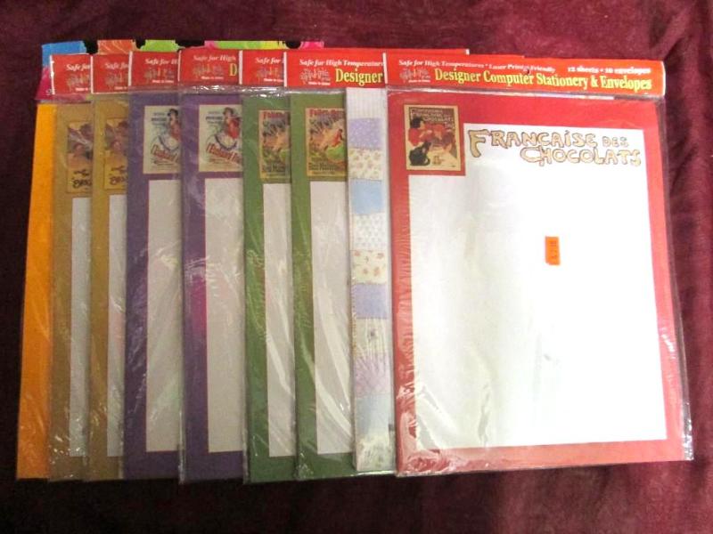 lot of 9 packages of designer compu...