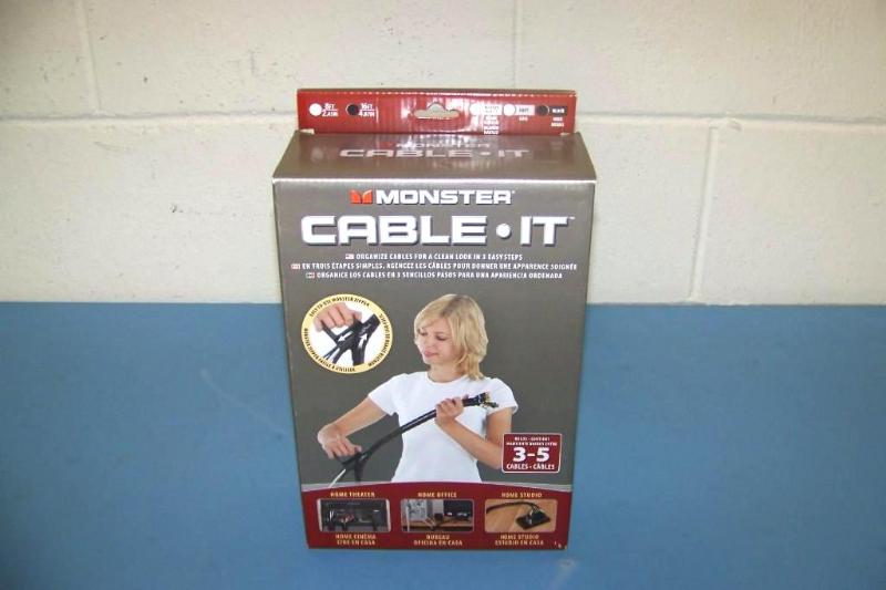 Monster, Cable It, Cable Organizing...