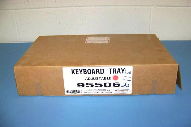 Adjustable, Under-Desk, Computer Ke...