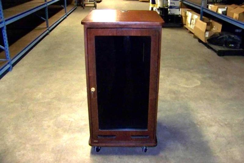 Lockable, Wood Encased, Audio  Vid...