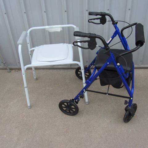 Folding walker