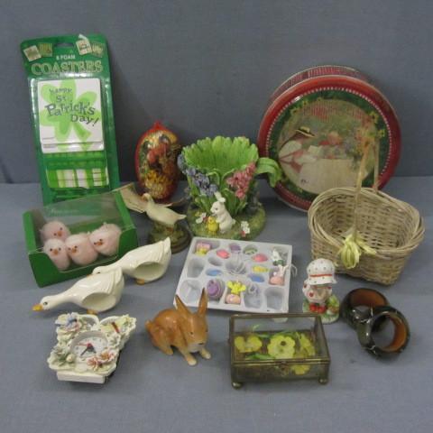 Spring &amp Easter decorations pa...