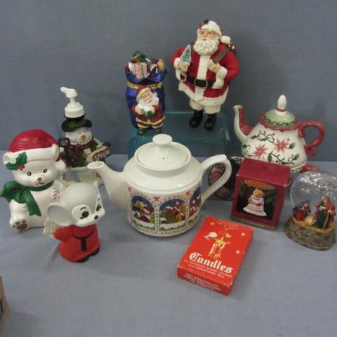 Christmas deco Clothtique Santa, h...