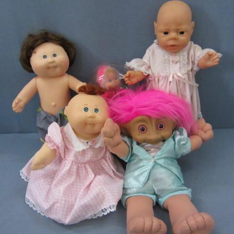 Dolls Cabbage Patch boy &amp girl...