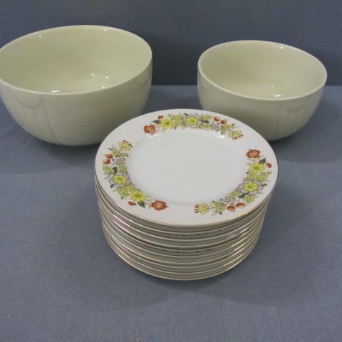 Oriental Garden dessert plates (10)...
