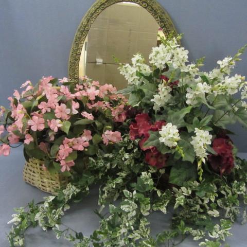 Oval mirror 19.5&quotW x28&quotH,...