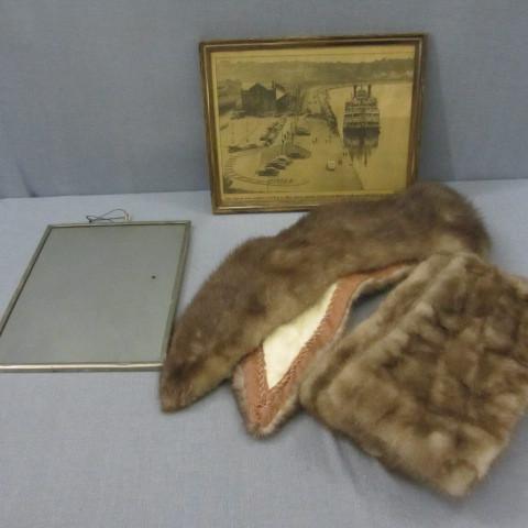 Mink collar &amp cuffs, shaving mi...