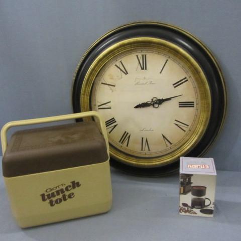 Bristol Time 21&quot metal clock (...