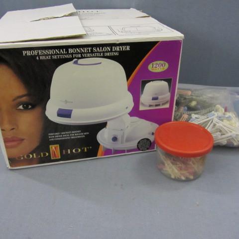 Gold N Hot bonnet salon dryer, prof...