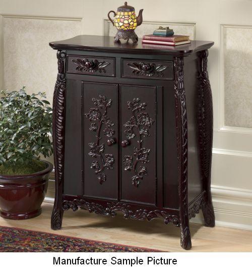 lot 101 image: NEW Juliette Carved Double Door Cab...