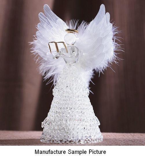 lot 148 image: NEW Light Up Angel with Fiber Optic...