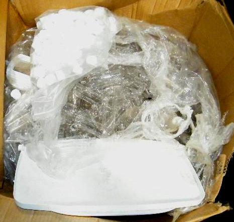 lot 188 image: Huge Box of New Product Bottles wit...