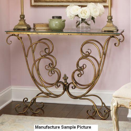 lot 199 image: NEW Gold Scrolled Console A masterp...