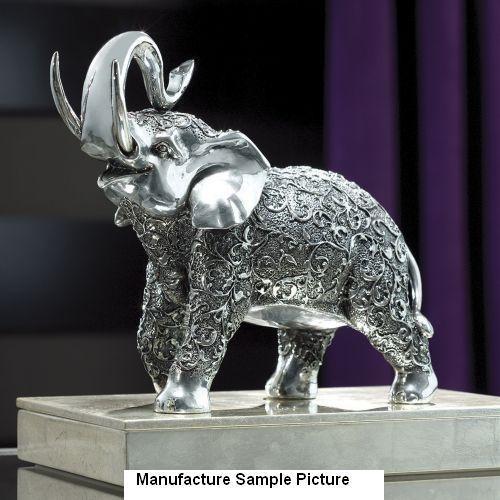 lot 60 image: Silver Filigree Elephant The belove...