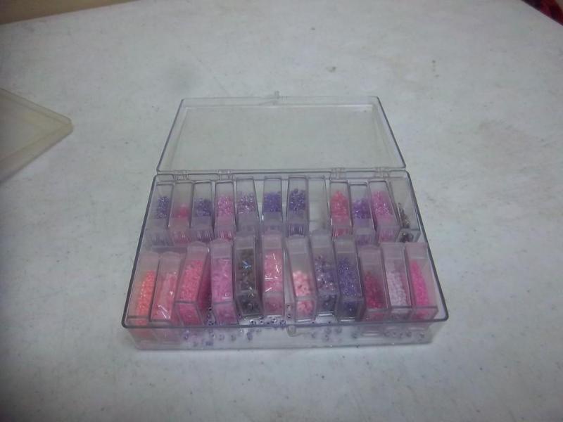 lot 116 image: Lot Of Pink Beads...