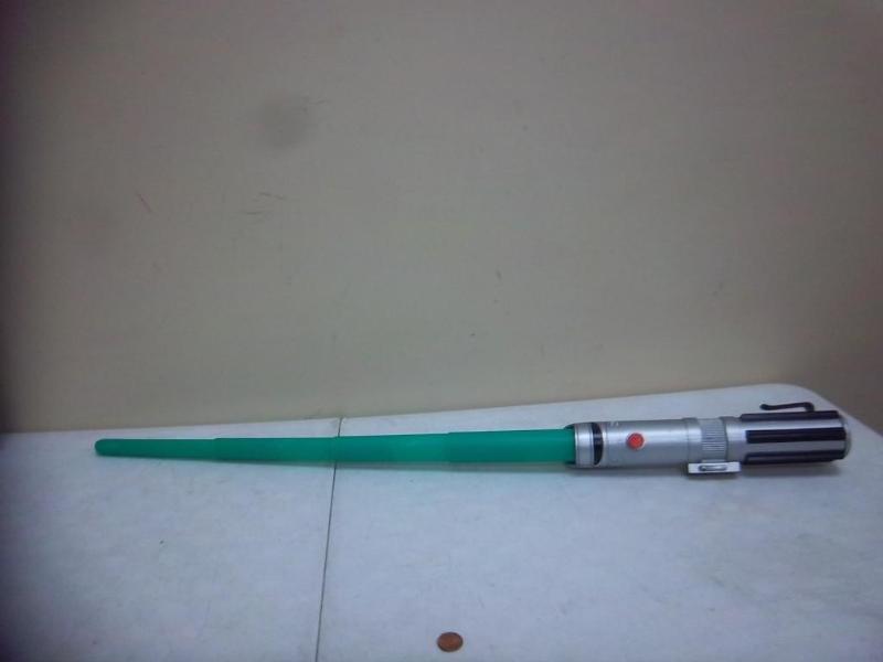 lot 133 image: Plastic Play Star Wars Lightsaber...