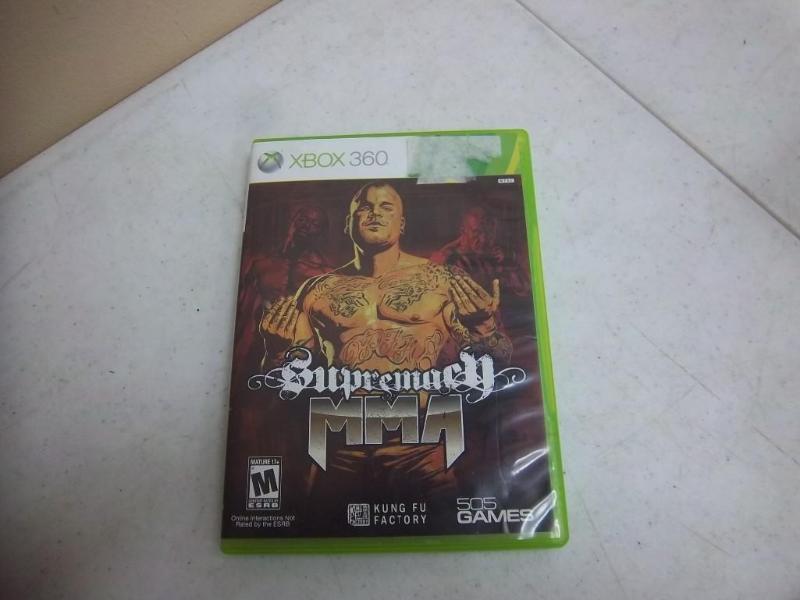 lot 135 image: Xbox 360 - Supremach MMA Fight Game...