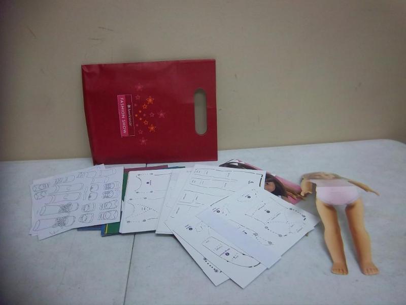 lot 137 image: Lot Of American Girl Cut Outs...