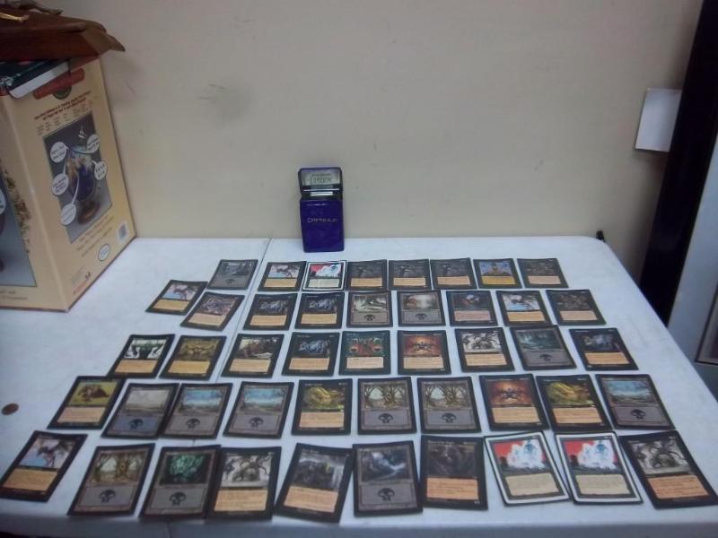 lot 147 image: Lot Of Magic Game Cards - Show Wear...