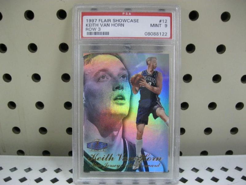 lot 174 image: Keith Van Horn PSA Graded Card...