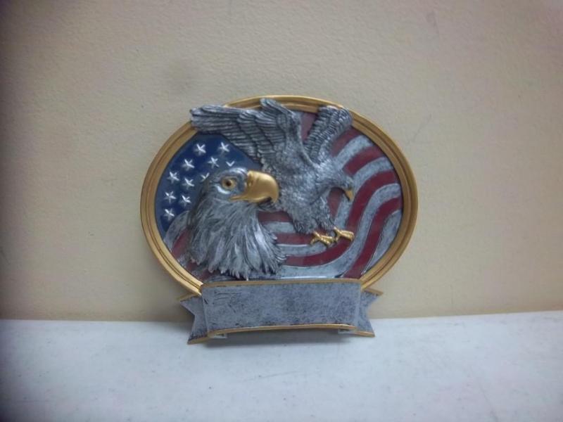 lot 203 image: Eagle Plaque...