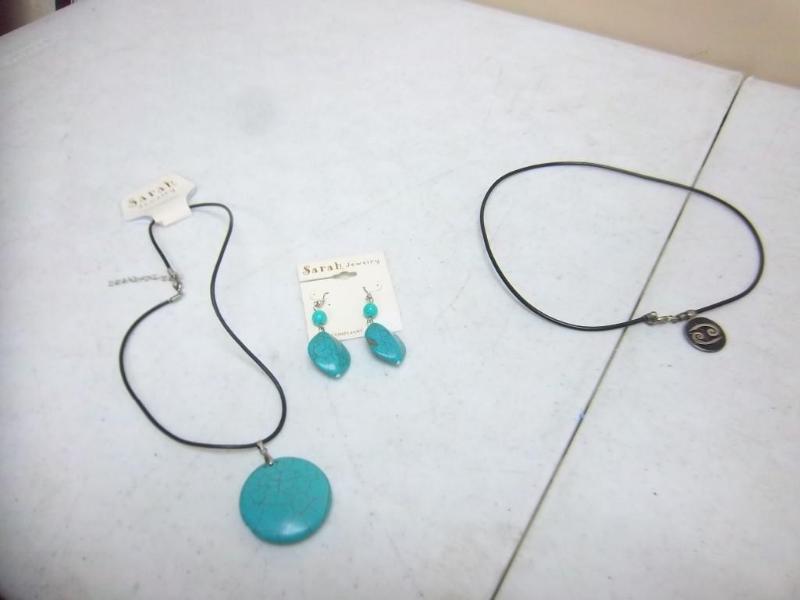 lot 206 image: Lot Of Turquoise Jewelry And Neckla...
