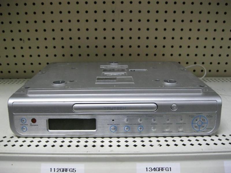 lot 229 image: Under Counter Mount CD Radio Tested...