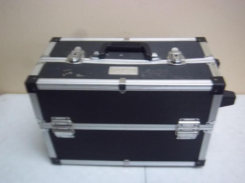 lot 43 image: Large Rolling OPI Make Up case With...