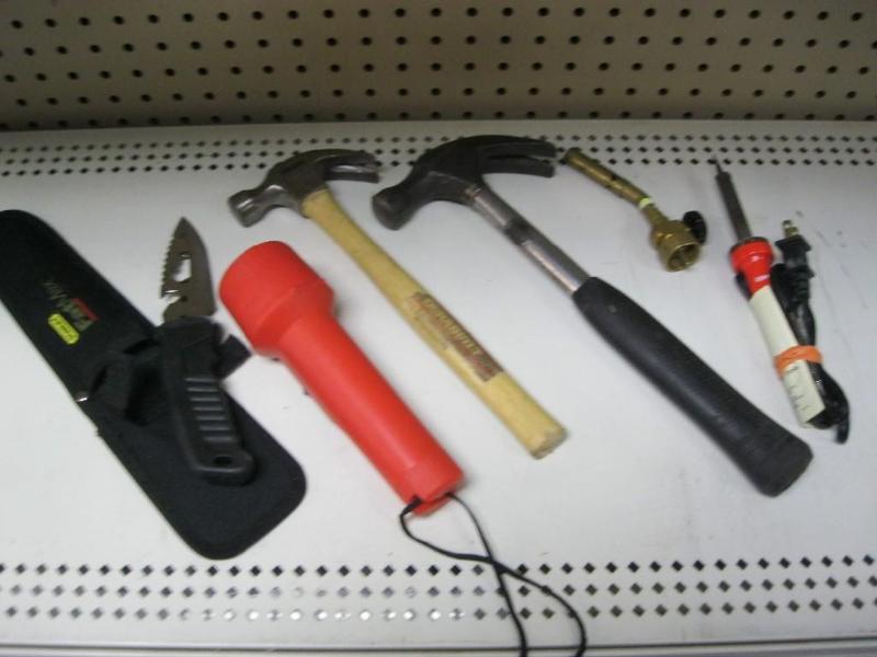 lot 51 image: Lot Of Tools, Hammers...