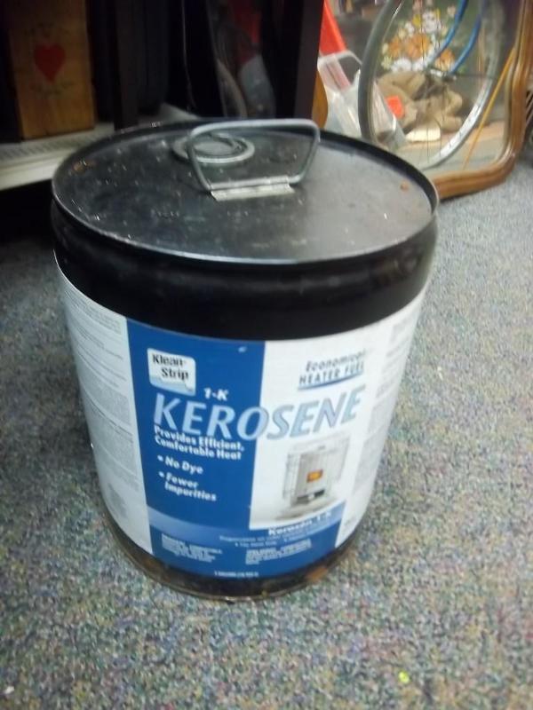 lot 71 image: Half A Can Of Kerosene...