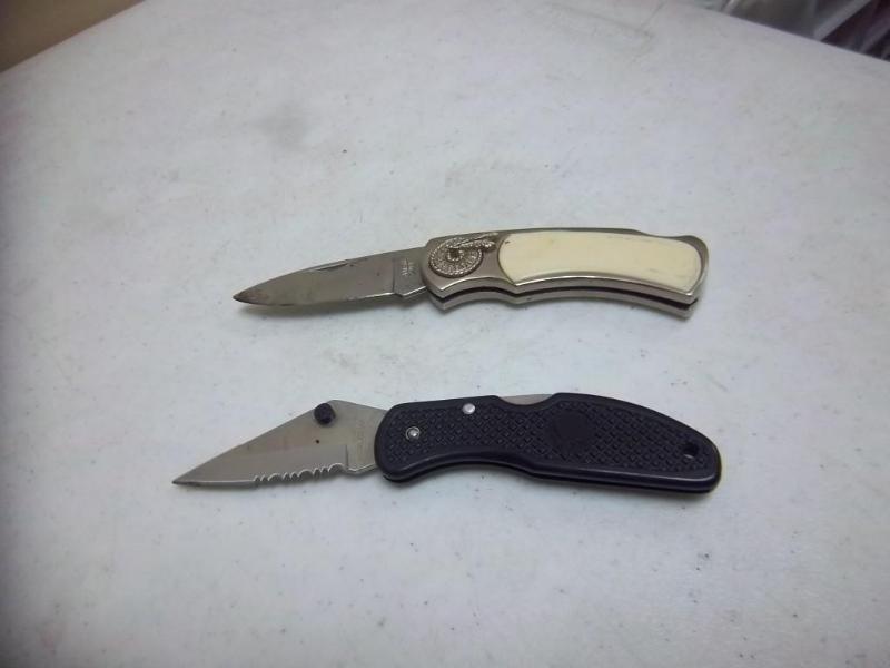 lot 87 image: Pair Of Pocket Knives...