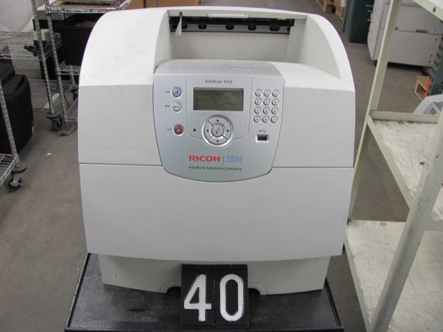 Ricoh infoprint 1552 printer. This ...